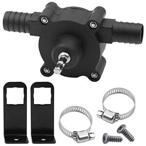 Memkey - Portable Mini Drill Hand Drill Powered Water Pump Diesel Engines Oil Liquid Water Self Priming Hand Transfer Pumps Fast Pumping Speed