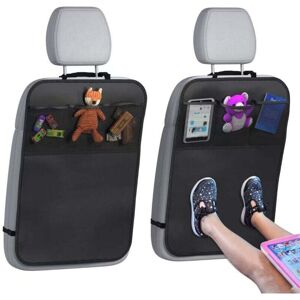 YMYNY Protective Mat with Storage Bag - 2 Pack Back Seat Protectors for Car, suv, Minivan or Truck - Child Safety Accessories - Universal Interior