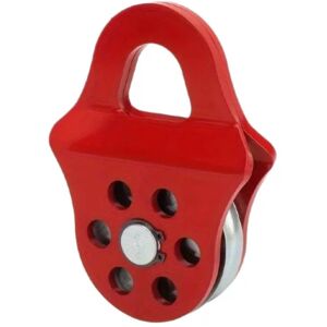 TLILY Pully Block Winch Snatch Towing Pulley Cleat Heavy Duty Rope Hook