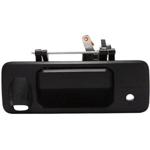 Tlily - Rear Tailgate Handle with Keyhole Camera Hole 69090-0C090 for Toyota Tundra Tacoma