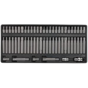 Sealey TBT11 Premier Security TRX-Star/Hex/Ribe/Spline Bit Set with Tool Tray 60pc