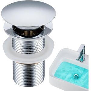 IKODM Sink Drain Stoppers, Push-On Sink Stoppers - Kitchen Sink Stoppers Brass Drain Stoppers & Sink Drain Stoppers