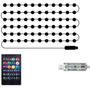 TLILY Smart LED RGB String Light Outdoor Decoration DIY Home Decor Lights Lamp Waterproof Night Camping Light-B