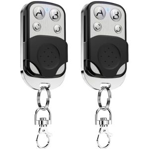 SJQKA Universal Garage Door Remote Controls, 433.92MHz Fixed Code, Beep, Wireless, 4 Key Copiers for Garage Doors and Cars.