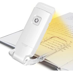 ZVD - usb Rechargeable Reading Light - Mini Adjustable Foldable Clip - 3 Brightness Levels