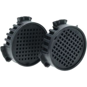 Vhbw - 2x Air Filter compatible with Liebherr cb Fridge - Activated Carbon