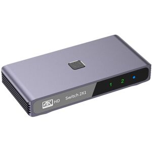 TLILY Video -Compatible Splitter 4K 60Hz Bi-Direction kvm Switch for /4 tv Box Projector Computer