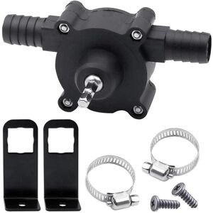 MEMKEY Water Pump for Home Garden, Portable Mini Water Pump, Self Priming Electric Drill Pump with 6.35mm Shaft, Diesel Oil Liquid Water Hand Electric Drill