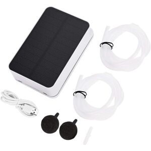 Memkey - Waterproof Oxygenator - Solar Powered Waterproof Oxygenator, Aerator, Oxygen Air Pump for Emergency in Swimming Pool, Pond