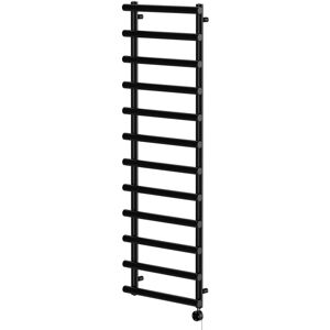 Wholesale Domestic - Finley Colore Matt Black 1750mm x 600mm Designer Digital Thermostatic Electric Heated Towel Rail