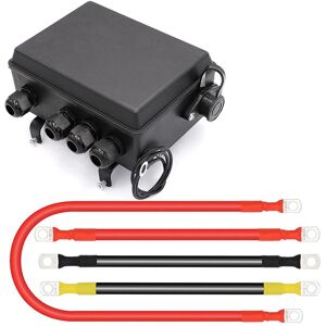 TLILY Winch Solenoid Relay Control Contactor Box for 8000-17000Lbs Electric atv utv 12V