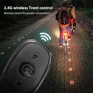 Tlily - 4Pcs Wireless Remote Control led Strobe Light for Car Motorcycle Bike 7 Colors Anti-Collision Flash Warning Lamp