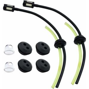 ZVD 2 Kits Universels de Filtres à Essence avec Joints Passe-Durites pour Carburants, Compatible avec Tondeuses, Réservoirs de Carburant et Filtres à