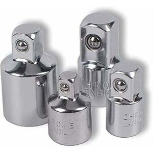 ZVD-4pcs Ratchet Adapter Socket Adapter Ratchet 1/2 to 3/8-3/8 to 1/2-1/4 to 3/8-3/8 to 1/4 Socket Reducer for Sockets and Bits