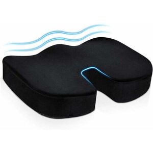Ahlsen Seat Cushion, Memory Foam Seat Cushion, Anti-Decubitus Seat Cushion, Seat Cushion for Sciatica, for Car Seat, Chair, Wheelchair - ZVD