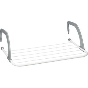 ZVD Clothes Dryer - Hanging Clothes Airer for Radiator and Balcony, Small, Large 3m Drying Capacity, White, 50cm Length
