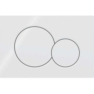 ZVD Convient pour GEBERIT SIGMA 01 Plaque de déclenchement - Convient pour réservoir d'eau UP320 / UP720 - 115.770.11.5 - Blanc