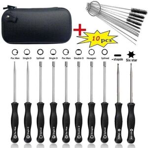 ZVD Lot de 10 outils de réglage de carburateur, kit de réglage de carburateur pour petit moteur à 2 temps pour tronçonneuse Poulan Husqvarna sthil Echo