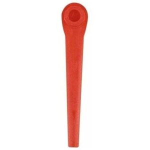 ZVD Lot de 100 Lames en Plastique compatibles avec Coupe-Bordure Gardena, Lames de Rechange pour Coupe-Bordures Gardena et Coupe-Bordures sans