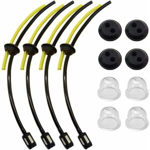 ZVD Tuyaux D'essence Avec Filtre, Universel Filtre à Essence kit,Tuyau de Carburant Pour Débroussailleuse, Durites D'essence de Tondeuses Avec Poire d