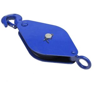 SECUREFIX DIRECT 0.25 Ton 75MM London Pattern Pulley Block With Safety Hook - 12MM Wire Rope Safety Lifting Tested SECUREFIX DIRECT 0.25 Ton 75MM London Pattern Pulley Block With Safety Hook - 12MM Wire Rope Safety Lifting Tested