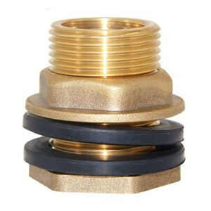 Rose - Brass Connector, 1PCS Male 1-1/4 Inch Female 1 Inch Soild Brass Water Tank Connector Threaded, Brass Connector for Fitting Accessories Water Rose - Brass Connector, 1PCS Male 1-1/4 Inch Female 1 Inch Soild Brass Water Tank Connector Threaded, Brass Connector for Fitting Accessories Water