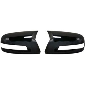 Tlily - 1 Pair of Black Rearview Mirror Covers Adhesive for Honda Civic 12-15 9Th Generation Horn Cover Decoration Modification Tlily - 1 Pair of Black Rearview Mirror Covers Adhesive for Honda Civic 12-15 9Th Generation Horn Cover Decoration Modification