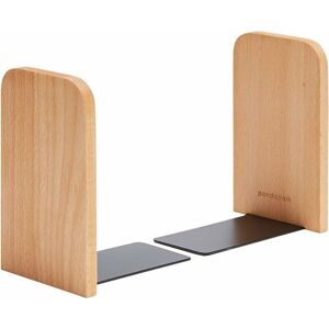 Dhklfa - 1 Pair Set Wooden Bookends Non-Slip Black Walnut Desk Book Holder mKI5cik9fdr Dhklfa - 1 Pair Set Wooden Bookends Non-Slip Black Walnut Desk Book Holder mKI5cik9fdr