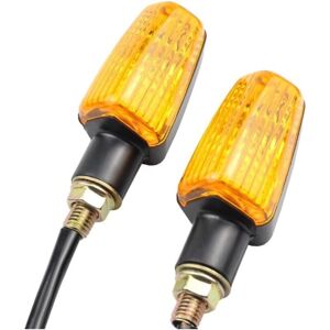 Linghhang - 1 Pair Universal led Yellow Turn Signal Light Motorcycle Corner Blinker Amber Indicator Motorcycle Accessories Linghhang - 1 Pair Universal led Yellow Turn Signal Light Motorcycle Corner Blinker Amber Indicator Motorcycle Accessories