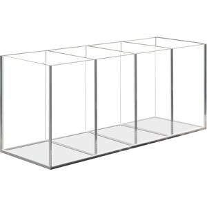 Serbia - 1 pc Pot à crayon en acrylique transparent ,4 Compartiments porte-stylo acrylique,Rangement pinceaux maquillage,Organisateur de bureau Serbia - 1 pc Pot à crayon en acrylique transparent ,4 Compartiments porte-stylo acrylique,Rangement pinceaux maquillage,Organisateur de bureau