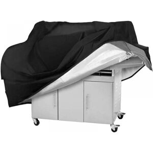 CYSLMUK 1 piece grill cover, black dust cover 100 x 60 x 150 cm, 420D Oxford fabric CYSLMUK 1 piece grill cover, black dust cover 100 x 60 x 150 cm, 420D Oxford fabric