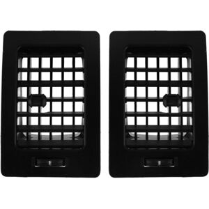 Tlily - 1 Set Interior Air-Conditioner Grill a/c Vent Grille Fortuner Accessories for SR5 ute 2005-2015 Tlily - 1 Set Interior Air-Conditioner Grill a/c Vent Grille Fortuner Accessories for SR5 ute 2005-2015