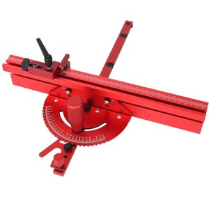Tlily - 1 Set Miter Gauge and Fence with Track Stop Sawing Assembly Angle Ruler for Table Saw Router Woodworking Bench Tools diy Tlily - 1 Set Miter Gauge and Fence with Track Stop Sawing Assembly Angle Ruler for Table Saw Router Woodworking Bench Tools diy