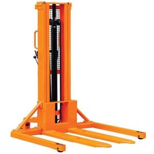 Securefix Direct - 1 Ton x 1.5 Metre Straddle Leg Hand Stacker - 1000KG Fork Pallet Truck Manual Securefix Direct - 1 Ton x 1.5 Metre Straddle Leg Hand Stacker - 1000KG Fork Pallet Truck Manual