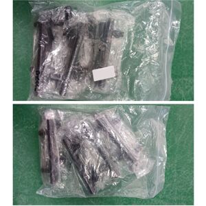 Tlily - 10 Pack 5 Inch Cabinet Pulls Matte Black Stainless Steel Kitchen Cupboard Handles Length, 3 Hole Center Tlily - 10 Pack 5 Inch Cabinet Pulls Matte Black Stainless Steel Kitchen Cupboard Handles Length, 3 Hole Center