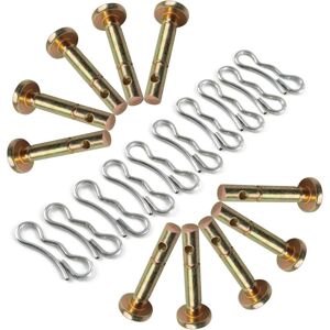 Memkey - 10-Pack Cub Cadet Replacement Shear Pins and Pins for mtd Snow Blowers 738-04124 and 714-04040 Memkey - 10-Pack Cub Cadet Replacement Shear Pins and Pins for mtd Snow Blowers 738-04124 and 714-04040