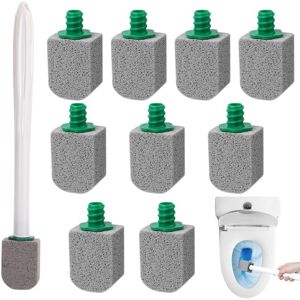 WOIYIC 10-Piece Toilet Pumice Stone Set, Toilet Pumice Stone with Handle, Toilet Cleaner Against Limescale & Tartar, Nrosse Cleaning for Bathroom, Kitchen, WOIYIC 10-Piece Toilet Pumice Stone Set, Toilet Pumice Stone with Handle, Toilet Cleaner Against Limescale & Tartar, Nrosse Cleaning for Bathroom, Kitchen,