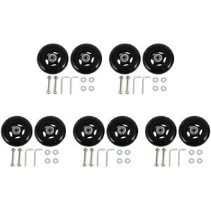 Tlily - 10 Replacement Wheels for Suitcase Luggage od 80mm Tlily - 10 Replacement Wheels for Suitcase Luggage od 80mm