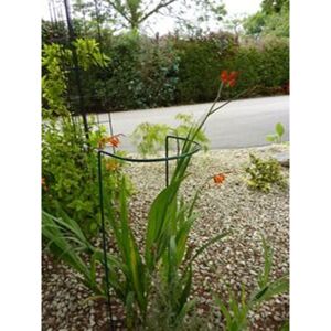 10 x 34 Inches Border Support (Pack of 4) - Steel - L17.7 x W25.4 x H86.4 cm - Green 10 x 34 Inches Border Support (Pack of 4) - Steel - L17.7 x W25.4 x H86.4 cm - Green