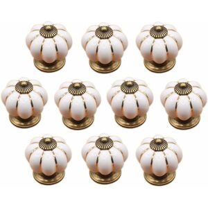 MEMKEY 10 x Ceramic Drawer Knobs Pumpkin Shape Furniture Knob for Kitchen Drawers and Cupboards,Ceramic Pumpkin Shape Handle Knob Dresser Kitchen Cabinet MEMKEY 10 x Ceramic Drawer Knobs Pumpkin Shape Furniture Knob for Kitchen Drawers and Cupboards,Ceramic Pumpkin Shape Handle Knob Dresser Kitchen Cabinet