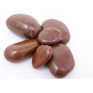 AQUAGART - 100kg Red Polished River Pebbles for Garden - Decorative Stones AQUAGART - 100kg Red Polished River Pebbles for Garden - Decorative Stones