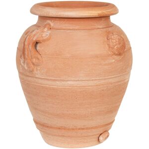 Biscottini - Terracotta pot for plants Outdoor and indoor jar Vinsanto jar Flower pots Jar with handles Garden decoration Biscottini - Terracotta pot for plants Outdoor and indoor jar Vinsanto jar Flower pots Jar with handles Garden decoration