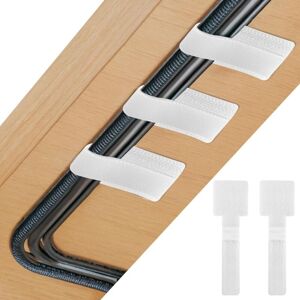 Linghhang - 100 Pack Self-Gripping Cable Clips, Adhesive Wire Management, Adjustable Cable Straps, Cord Winders, Cord Holder, Sticky Back Cord Linghhang - 100 Pack Self-Gripping Cable Clips, Adhesive Wire Management, Adjustable Cable Straps, Cord Winders, Cord Holder, Sticky Back Cord
