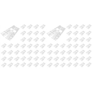 Tlily - 100 Pcs pvc Mushroom Spawn Bag Substrate Clear High Temp Pre-Sealable Tlily - 100 Pcs pvc Mushroom Spawn Bag Substrate Clear High Temp Pre-Sealable