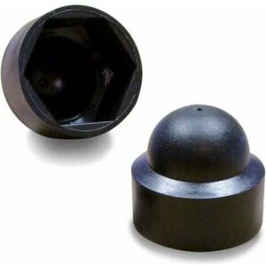 Serbia - 100 pièces - Cache vis écrou de protection M8 clef de 13 mm - plastique noir - FAH113-L Serbia - 100 pièces - Cache vis écrou de protection M8 clef de 13 mm - plastique noir - FAH113-L