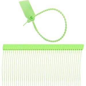 TLILY 100 Plastic Tamper Seals, Numbered Zip Ties Tags,Disposable Self Locking Signage for ,Shipping,250mm D TLILY 100 Plastic Tamper Seals, Numbered Zip Ties Tags,Disposable Self Locking Signage for ,Shipping,250mm D