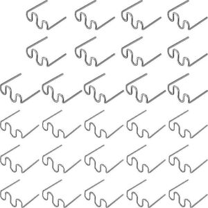 Lune - 1000pcs plastic welder repair wave clips for welding tool kit Lune - 1000pcs plastic welder repair wave clips for welding tool kit