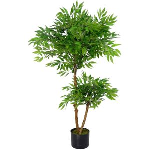 Leaf 100cm Luxury Artificial Mini Ruscus Tree Premium Range Leaf 100cm Luxury Artificial Mini Ruscus Tree Premium Range