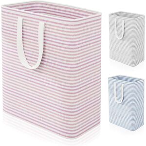 BEIJIYI 100L Large Collapsible Laundry Hamper, Freestanding Waterproof Laundry Basket, Reinforced Handles, Storage for Clothes, Towels, Toys and Blankets, Red BEIJIYI 100L Large Collapsible Laundry Hamper, Freestanding Waterproof Laundry Basket, Reinforced Handles, Storage for Clothes, Towels, Toys and Blankets, Red