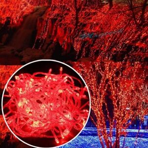 IKODM 100M 1000 led String Lights Fairy Lights Carnival Wedding Outdoor Indoor Garden Lighting (Red) IKODM 100M 1000 led String Lights Fairy Lights Carnival Wedding Outdoor Indoor Garden Lighting (Red)